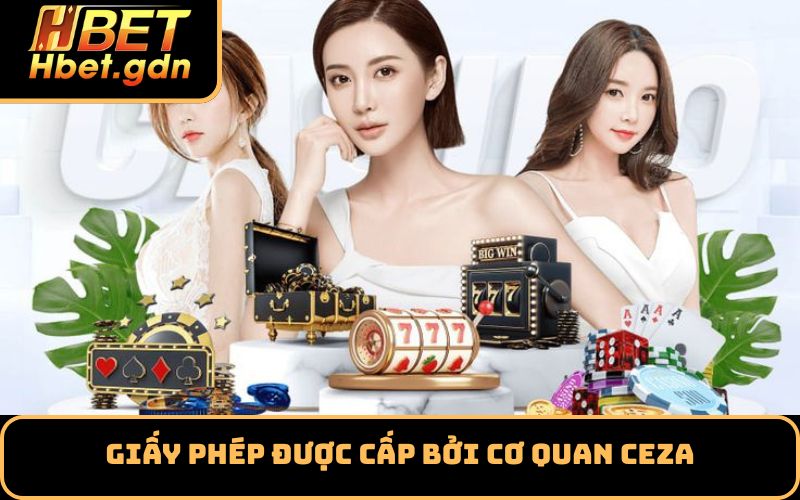 Giấy phép được cấp bởi cơ quan CEZA